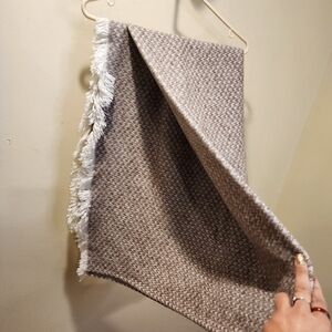 Antonio Salgado Quality Jacquard Cotton blend throw blanket